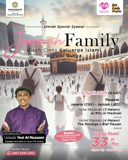 Umrah Spesial Syawal : Jannah Family